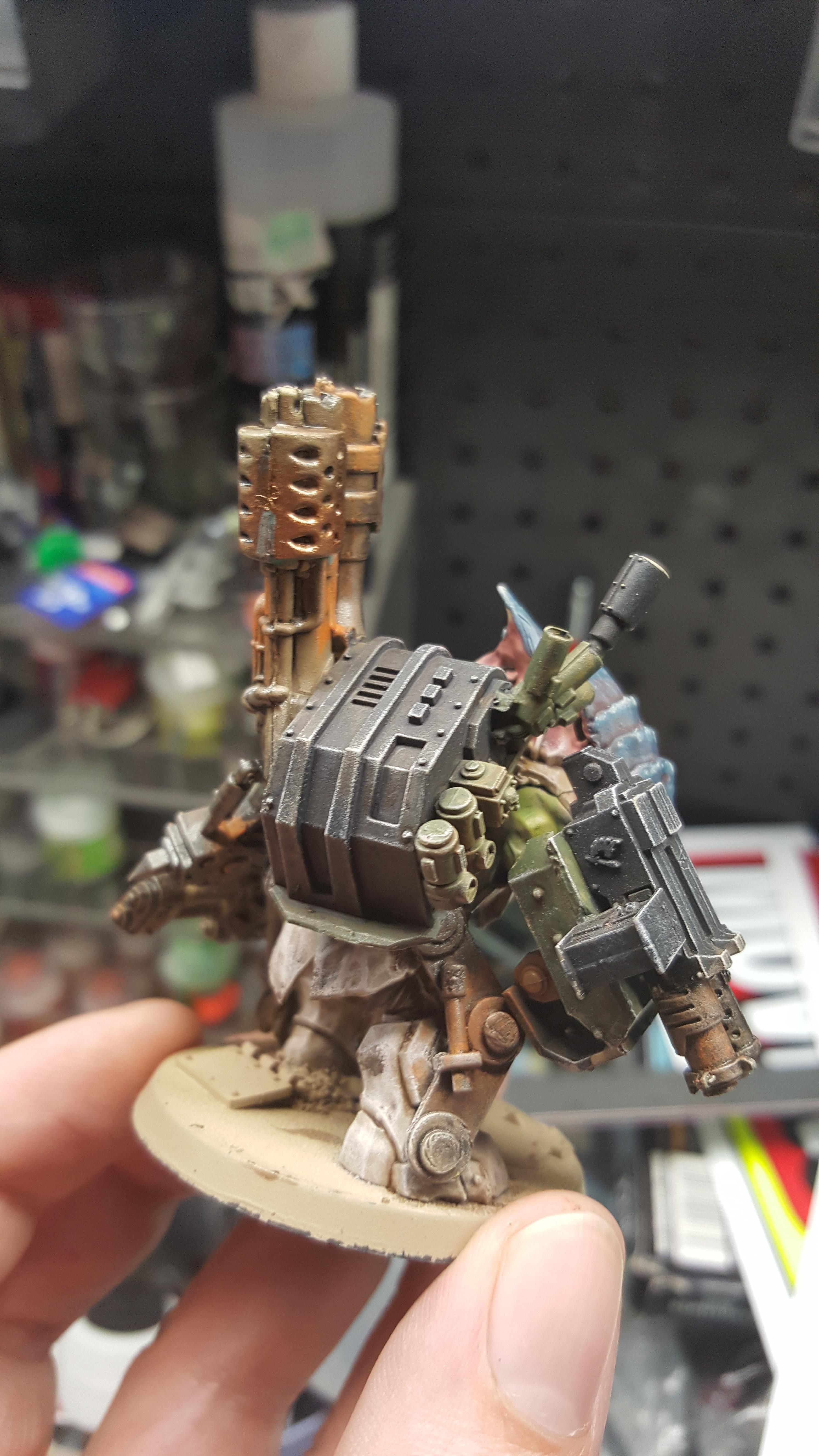 Space Orks Dakka Clan - Bull Warboss - Figurine 3D Imprimée Artisanale Warhammer 40K
